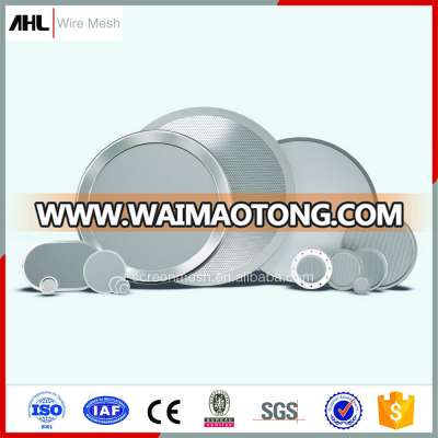 Stainless Steel Single Layer Mesh Filter Disc Black Wire Screen Extruder Screen Filter