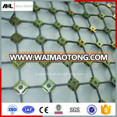 Supplier Stainless Steel Cable Netting Nets Slope Passive Protective Rockfall Barriers Flexible Stainless Steel Wire Rope Mesh