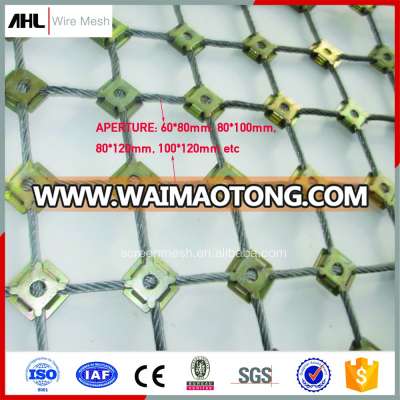 Manufacture High Tensile Stainless Steel Wire Mesh Netting SNS Active Slop Protective System as Stability Fence and Protective