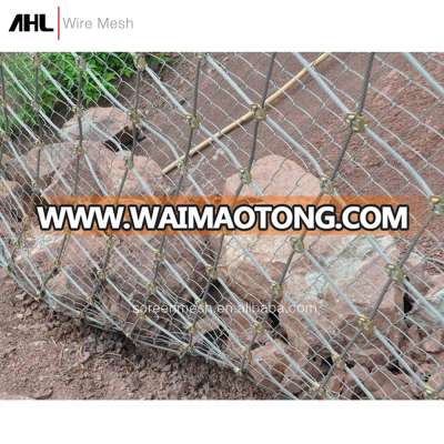 Passive Protection Steel Wire Mesh Galvanized Rock Fall Rope Net Sns Active Slope Stabilization System