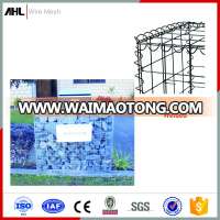 Welded Wire Mesh Gabion Mattress Box Cage Stepped Gabion Retaining Wall Fence